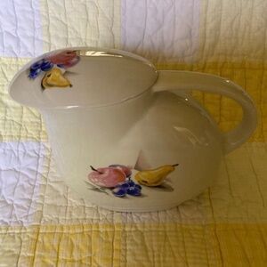 Vintage 40s 50s Knowles Utility Ware Pitcher